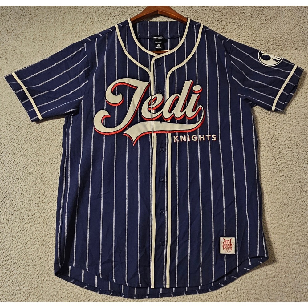 Star Wars Our Universe Jedi Knights Skywalker 77 Baseball Jersey Navy Small